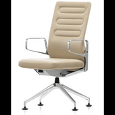 Trueliving Modern Cream Office Chair Executive H 41 x W 19 x D 20